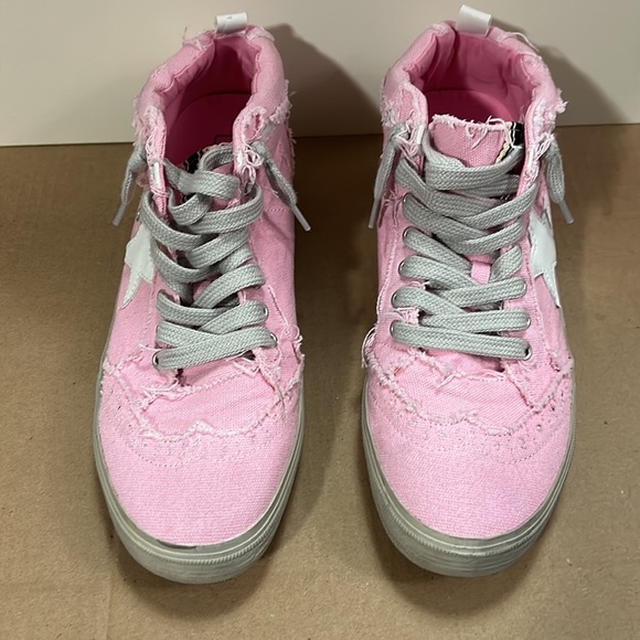 WOMEN’S ShuShop Pink Canvas Paulina Sneaker size 10 - Picture 11 of 11